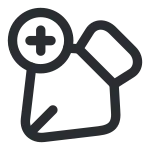 Pen Add 1 SVG Icon